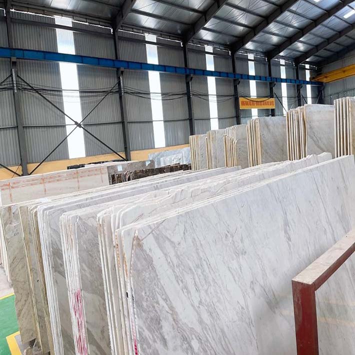 đá hoa cương marble onyx trắng vân xanh